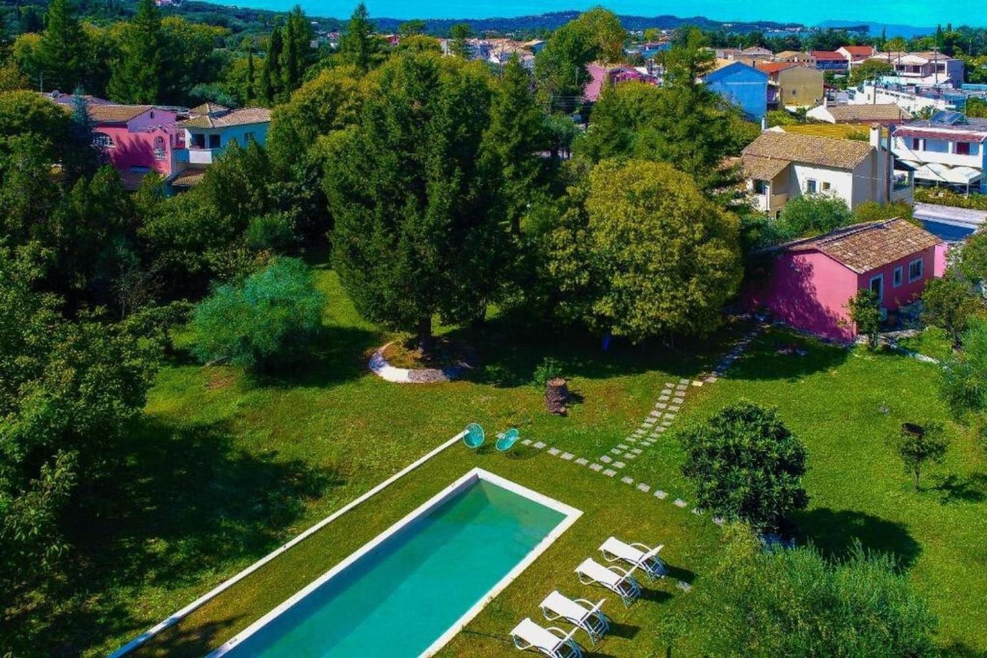 Secret Garden House - Private Garden With Pool Βίλα Αχαράβη Εξωτερικό φωτογραφία