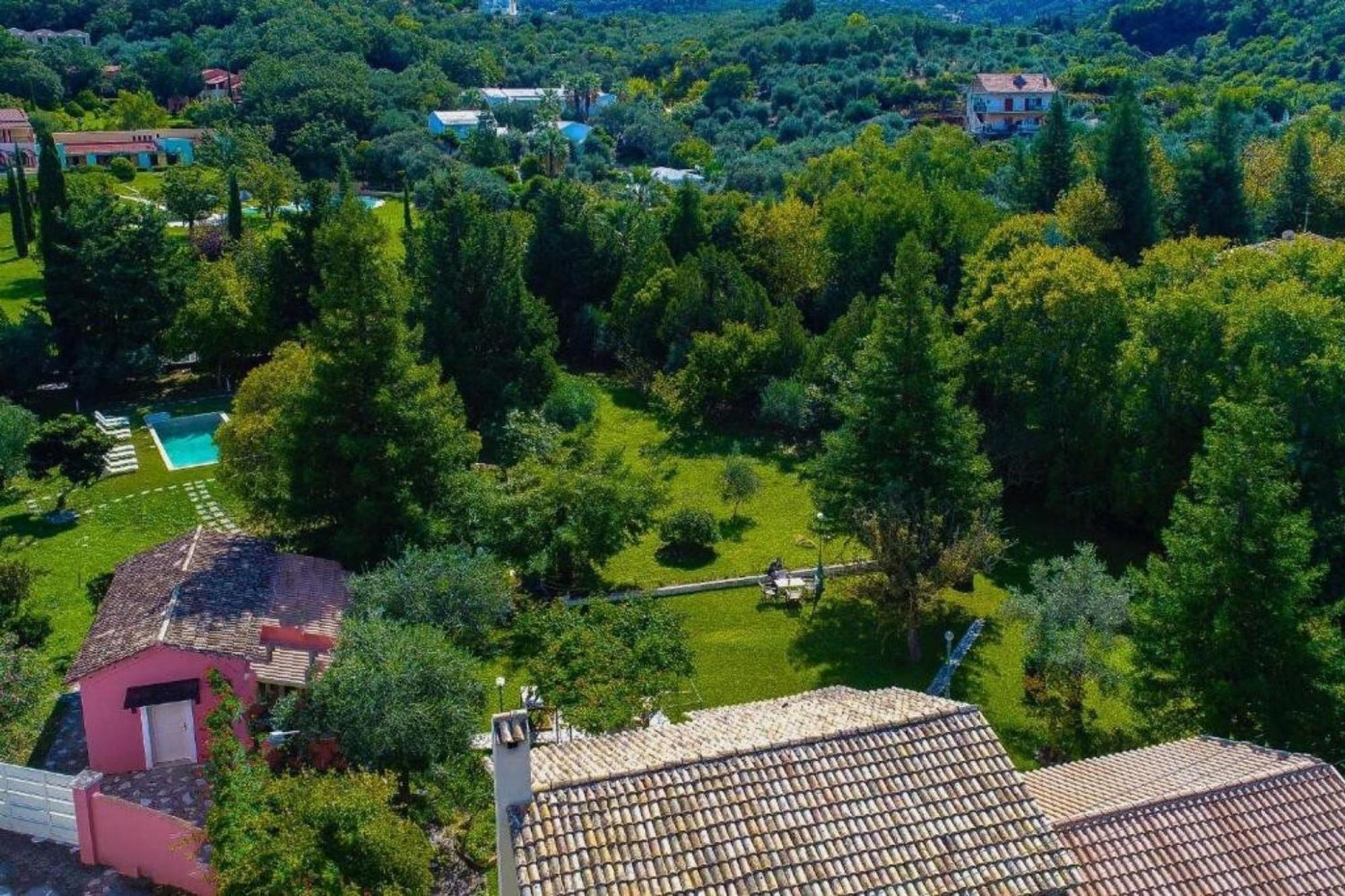 Secret Garden House - Private Garden With Pool Βίλα Αχαράβη Εξωτερικό φωτογραφία